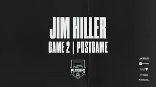 Head Coach Jim Hiller | 04.24 Kings WIN Game 2 in Edmonton | Media