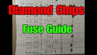 Diamond Chips Fuse Guide + Chart Explained - Nier Automata