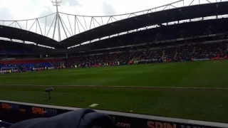 Bolton Wanderers are promoted back to the championship! 30/04/2017