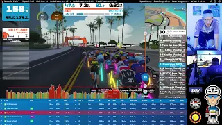 Zwift Racing League - EMEAW North Open Division 2 - Two Bridges Loop - 6 Laps - 43 km