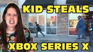 Kid Steals Xbox Series X From GameStop - GROUNDED! [Original]