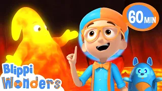 Volcano Adventure 🌋 | Blippi Wonders | Rescue Adventures