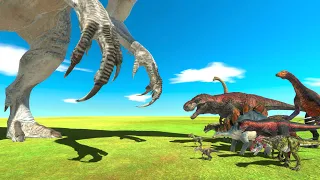 Dinosaur Defeats Giant Indominus Rex - Indominus Rex is Growing Up
