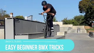 14 Easy Beginner BMX Tricks!