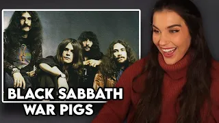 First Time Reaction to Black Sabbath - "War Pigs"