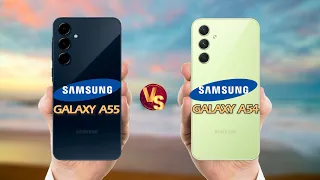 Samsung A55 vs Samsung A54