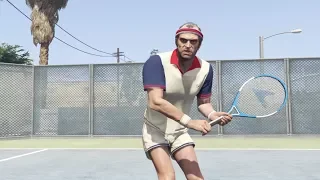 GTA 5 Tennis Match - Trevor vs Michael