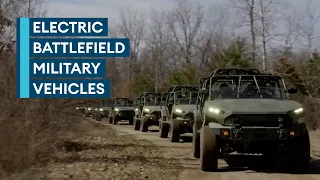 What silent electric vehicles could bring to battlefield tactics