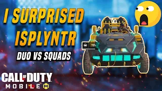 I PLAYED WITH @iSplyntr  - CALL OF DUTY MOBILE BATTLE ROYAL - DUO VS SQUADS