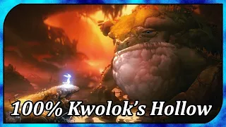 How to get 100% on Kwolok's Hollow in Ori and the Will of the Wisps