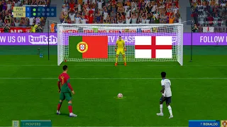 Portugal vs England | Ronaldo vs Saka | Penaltyshootout 2024 | FIFA 23 GAMEPLAY PC