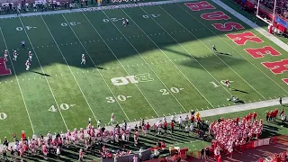 Nebraska Husker Football vs Purdue Cam Taylor-Britt pass break up from David Bell