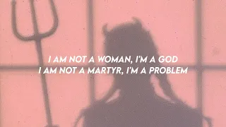 Halsey - I am not a woman, I'm a god (Slowed & Reverb + Lyrics)