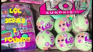 LOL SURPRISE DOLLS SERIES 2 FOUND At TARGET!! LIL SISTERS! Tiny babies! TOYHUNT SCORE!!