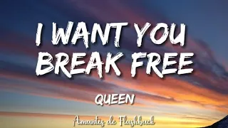 Queen  - I want to break free |Freddie Mercury   (Lyrics)