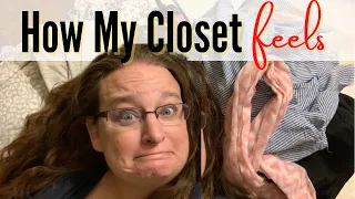 Trying 7 Decluttering Steps for a Happy Closet || Closet Declutter || Minimalist Closet