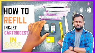 How To Refill Canon Mg 2470/2570 Printer Cartridges? | PG-745 & CL-746 Cartridges Refill | 2022 🔥🔥