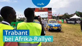 Rallye in Afrika: Trabant von Michael Kahlfuß wird vorbereitet | MDR SACHSEN-ANHALT HEUTE | MDR