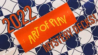 Unboxing 2022 Art of Play Mystery Decks!