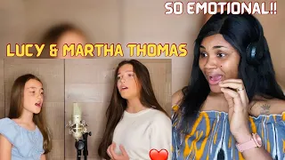 In The Arms Of An Angel Sister Duet - Lucy & Martha Thomas|| REACTION