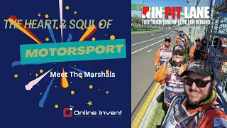 In Pit Lane S1 E9 "Heart & Soul" Becoming A Flag Marshall & Music From Magdalia