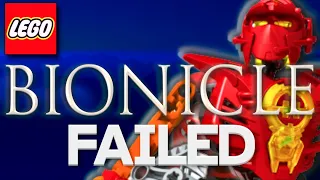 Why LEGO BIONICLE FAILED