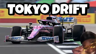 F1 2020:Tokyo Drift F1 Meme