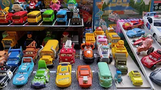 Mobil - mobilan Disney Pixar Cars McQueen, Ramires, Storm, Hudson, Luigi, Mater, Reds, Dinoco & Dj