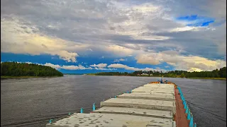 Волго-Балтийский водный путь т/х "Тольятти" ноябрь