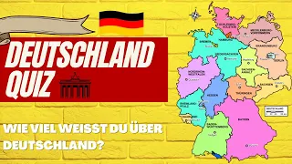 Deutschland Quiz | WIE GUT IST DEIN WISSEN UM DEUTSCHLAND? | 15 Allgemeinwissen Fragen