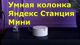 Умная колонка Яндекс Станция Мини