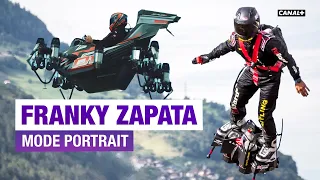 Dans le garage de la première voiture volante de Franky Zapata - Mode Portrait - CANAL+