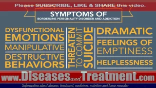 Borderline personality disorder (BPD) -  causes,  symptoms,  diagnosis,  treatment,
