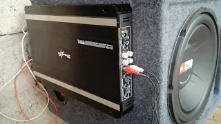 JBL 1200watts x2 bass test.