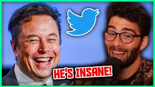 Elon Paywalls Twitter With Daily Limits | Hasanabi Reacts ft. Boy Boy