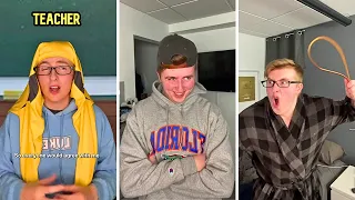 Luke Davidson: Growing Up In School | Funny Luke Davidson Skits Compilation