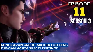 Kredit Militer Milik Luo Feng Yang Luar Biasa Yang Di Tukar Dengan Harta Luar Biasa