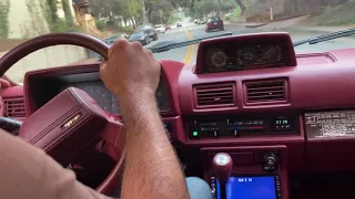 1988 4runner SR5 V6 4x4  5 Speed  test drive