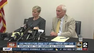 Lead prosecutors for Freddie Gray cases speak out