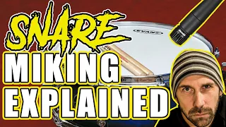 All SNARE MIC POSITIONS! Explained in 3 minutes!