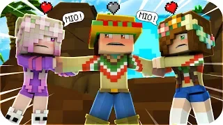 👉 ¡2 CHICAS ENAMORADAS SE PELEAN POR MI! 😍💕 ¡AMOR EN MINECRAFT!