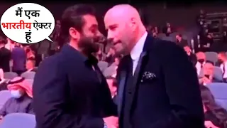 Salman Khan Introduces Himself To Hollywood Star John Travolta Like An Ordinary Man In Saudi Arabia