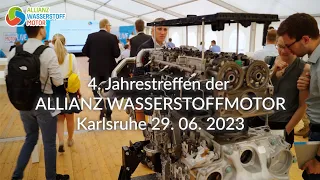 Impressionen vom 4. Jahrestreffen der Allianz Wasserstoffmotor am 29. Juni 2023