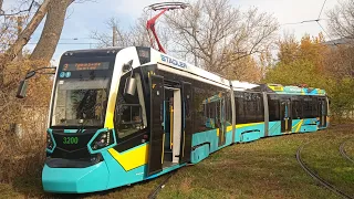 Новинка! Покатушки на трамвае Stadler B85300M "Метелица" по маршруту №3