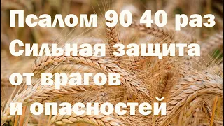 Псалом 90 40 раз на русском языке. Сильная защита от врагов и опасностей