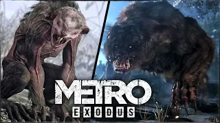 8 ЖУТКИХ МОНСТРОВ В METRO: EXODUS - Самые опасные мутанты (ЖУТКИЕ МУТАНТЫ В "МЕТРО")