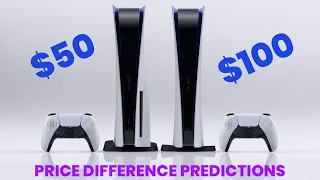 PS5 Digital vs Normal (Disc) Price Difference Predictions