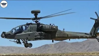 New Apache Attack Helicopter Makes its Debut in the field           @THEMILITARYARMY1991