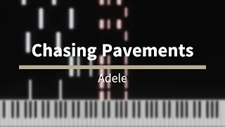 Chasing Pavements - Adele [Piano Tutorial]