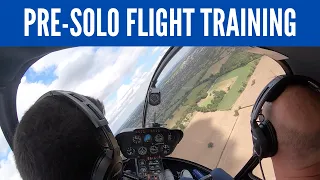 Training Vlog - Preparing for a Solo Helicopter Navigation Flight